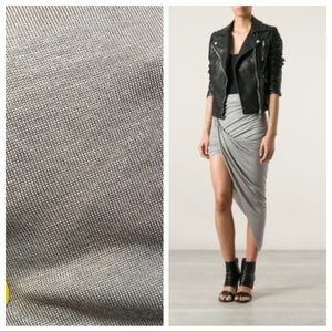 NWT: Helmut Lang: Asymmetrical Wrap Skirt Sz: S/P
